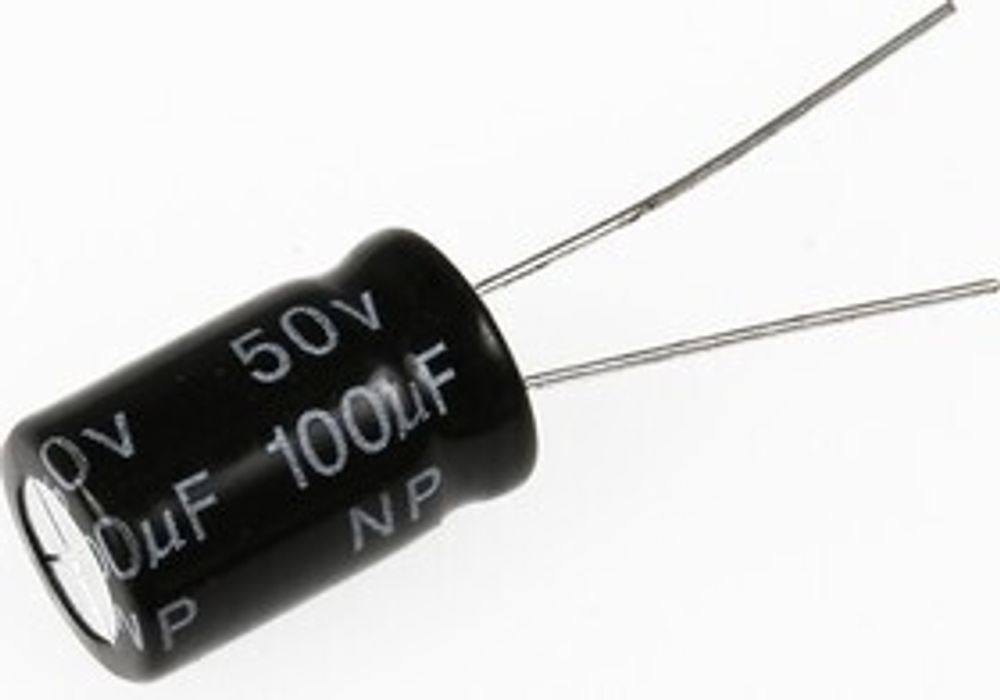 Конденсатор неполярный электролитический 22мкФ 50в / 8x11 / 85°C / Capxon