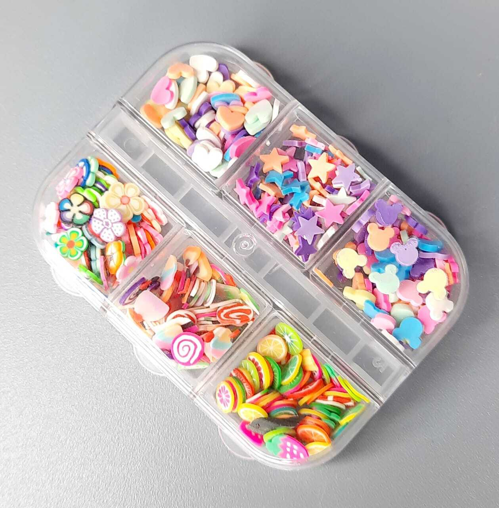 Swanky Stamping Набор объемных фигурок для дизайна, 6шт