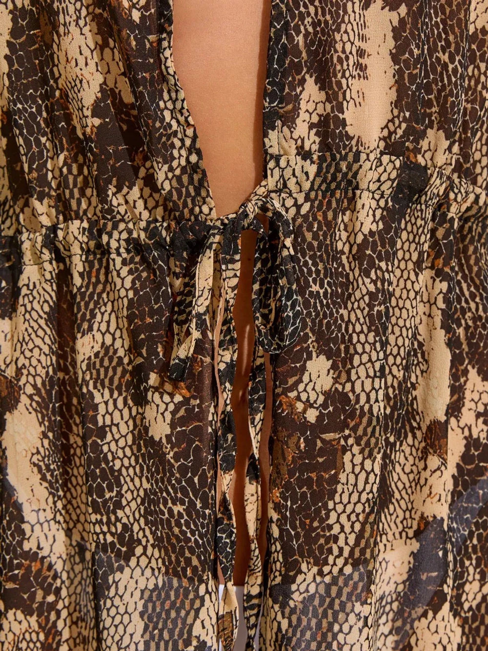 туника пляжная накидка на купальник длинная