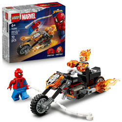 Конструктор LEGO Marvel 76335 Человек-паук против Призрачного гонщика — фото 1