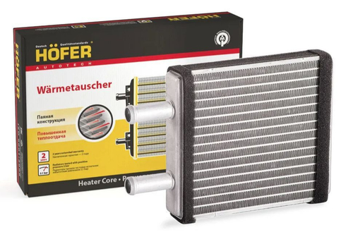 Радиатор отопителя ВАЗ-2170 паяный Halla