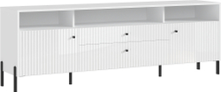 Тумба ТВ Оливия (металл), Белый, Белый Глянец