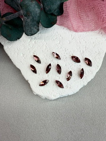 Наветт Navette 10*5 мм, Burgundy