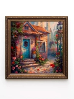 Картина на стену интерьерная на холсте 35.5*35.5 см