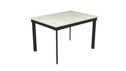 Стол на металлических опорах Хилтон 120 (203,5)*80