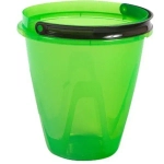 Ведро прозрачное Лайт 8л мультиколор