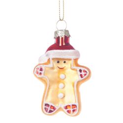 GAEM Украшение новогоднее "Пряничный человечек", L5 W2 H8 см, 2в.