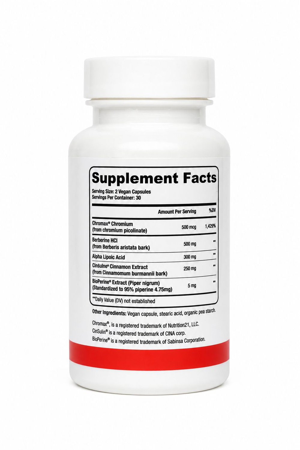 Berberine Plus Meta 60 caps.