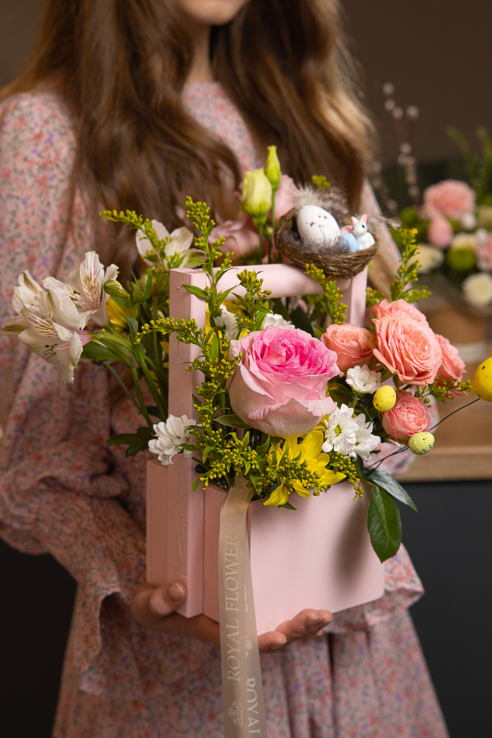 Цветочный ящик «Пасхальное чудо»