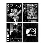 Тетрадь 48л., А5, клетка "Аниме. Tokyo"(БиДжи)