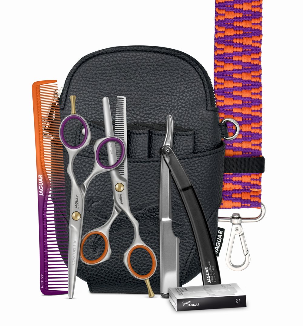 Набор парикмахерских ножниц Jaguar Set Comfort Slice 5.5" 8398