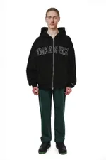 Худи Ymkashix Zip Original fleece черное