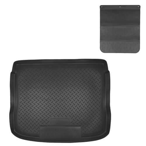 Коврик в багажник Norplast для Volkswagen Tiguan (2008-) Черный, арт.NPL-P-95-50-APP
