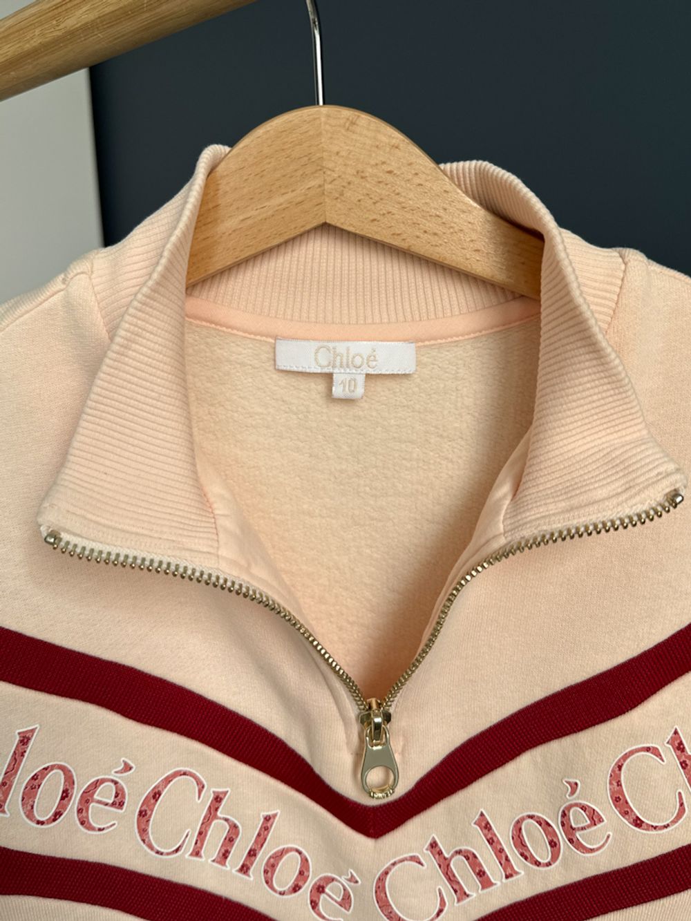 Хлопковое платье с кулиской Chloe, 140