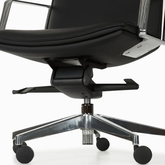 Офисное кресло Alek натуральная кожа 