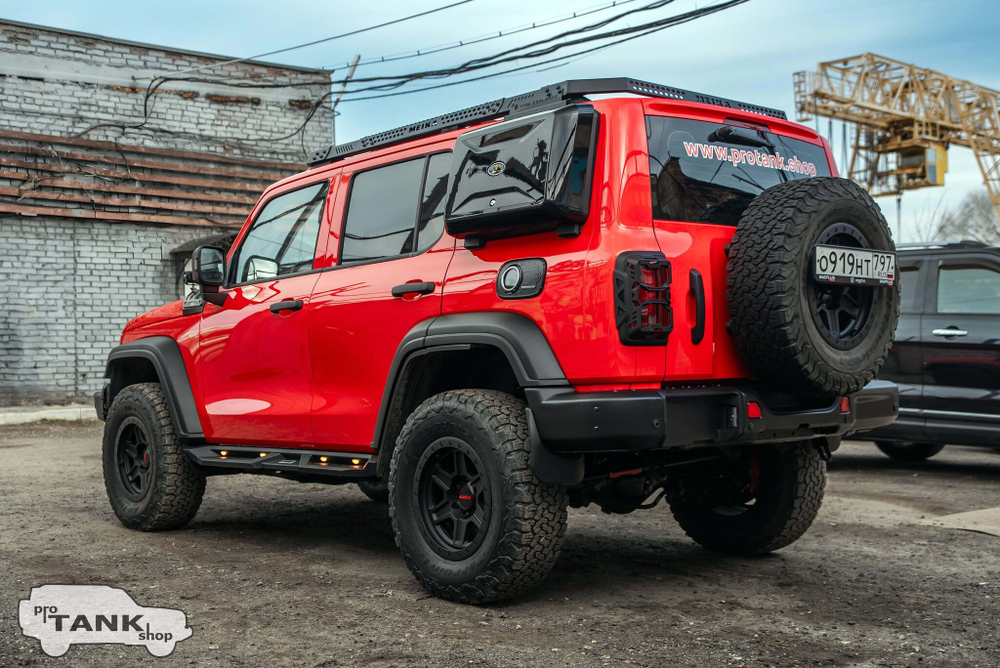 TANK 300 Бампер задний силовой Wrangler style