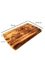 Разделочная доска из спила Сибирского кедра Лошадь