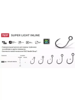 Крючки одинарный Super Light Inline 7237 №06, уп 7 шт