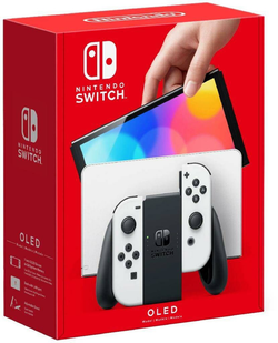 Игровая консоль Nintendo Switch OLED 64Gb, белый