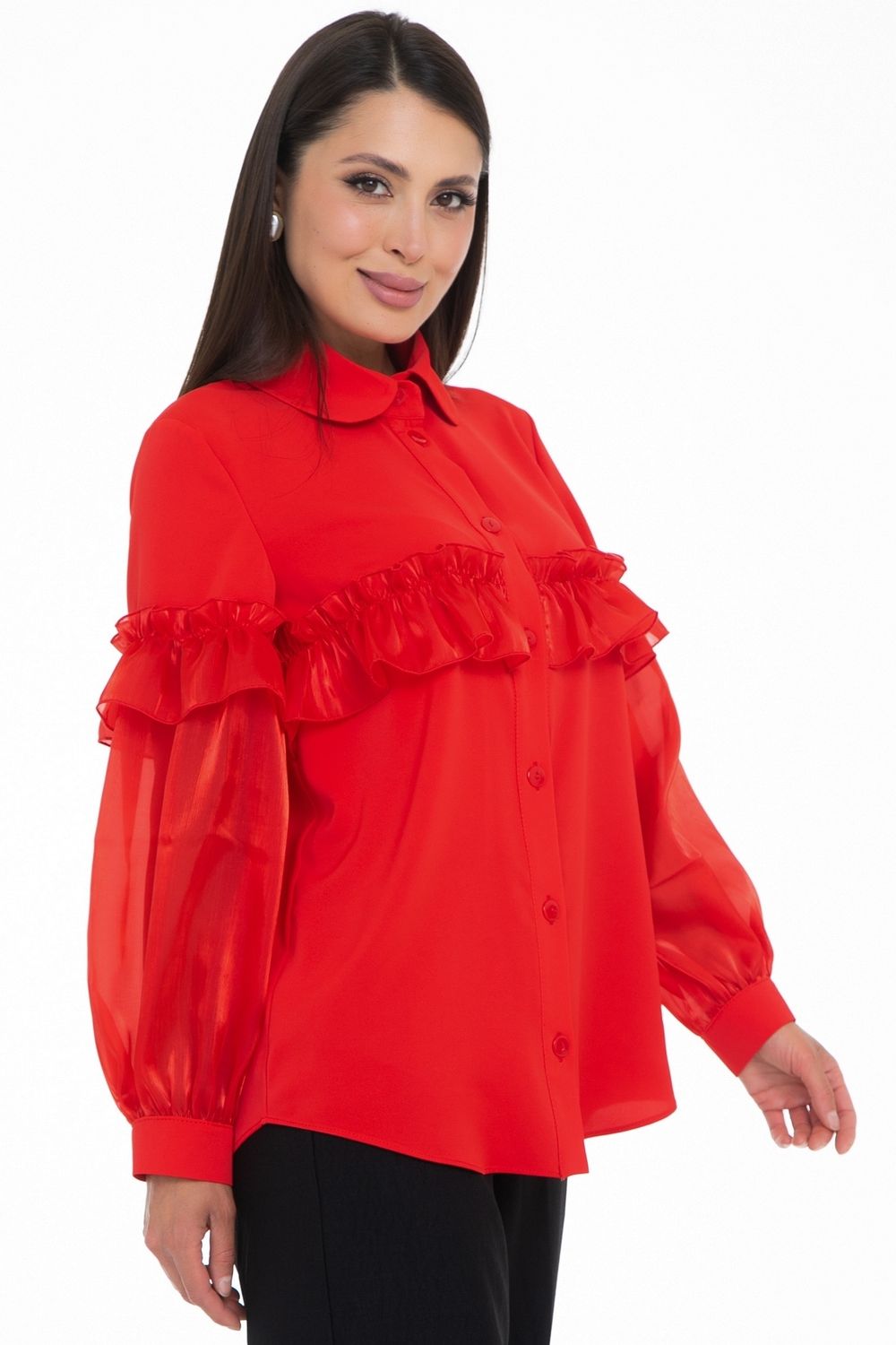 Блуза Очень красивая(алый) Diolche