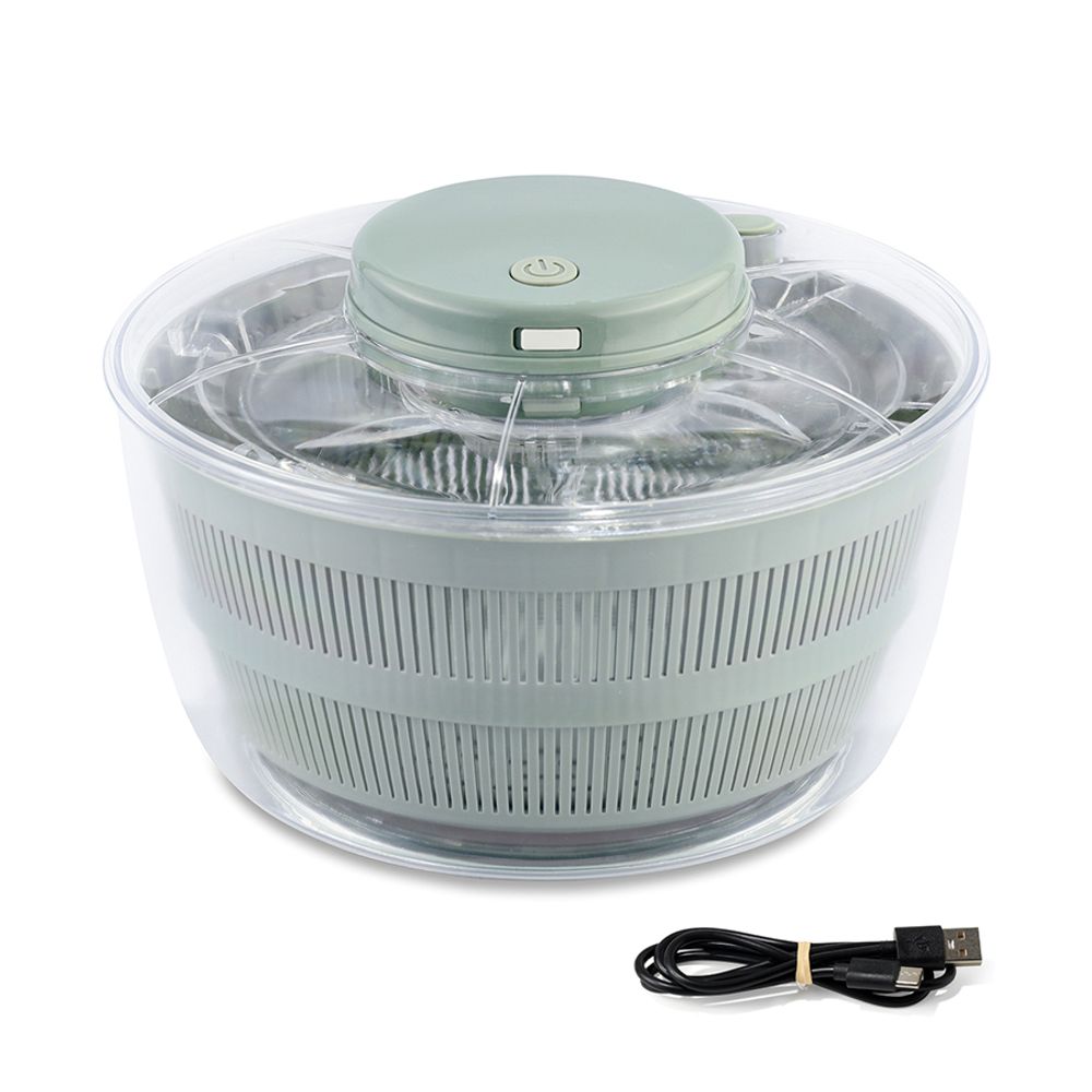 Электросушилка для салата Press&Dry, 3,5 л, шалфей