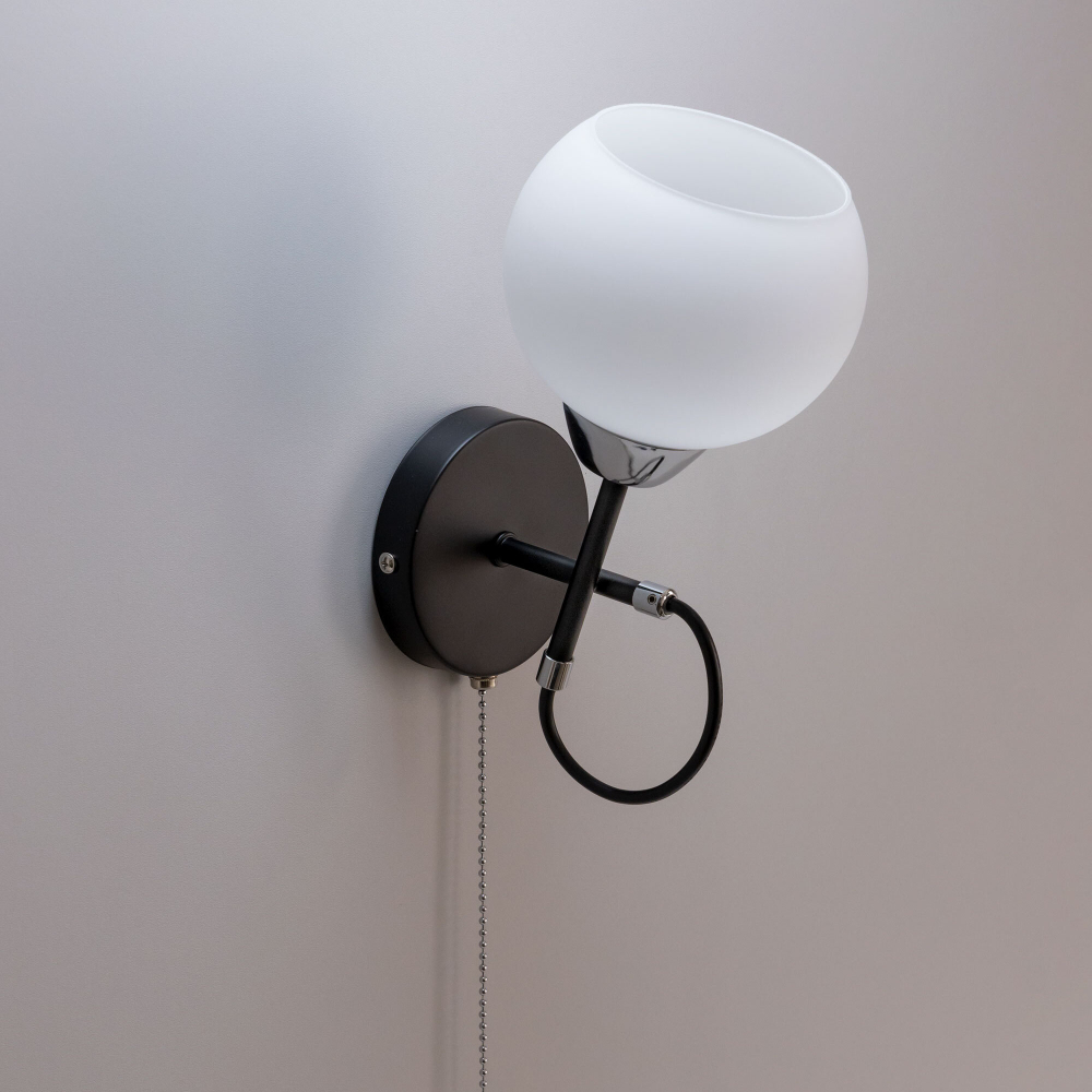 Citilux Стивен CL141411 Бра с выключателем Чёрное