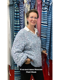 Трикотажная пряжа для вязания MORELINO толстая шишибрики