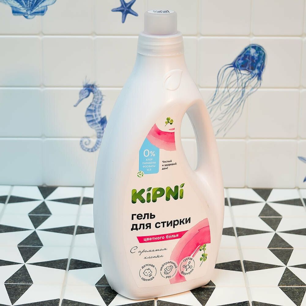 Гель для стирки цветного белья, канистра 1,5л Гель для стирки цветного белья, канистра 1,5л