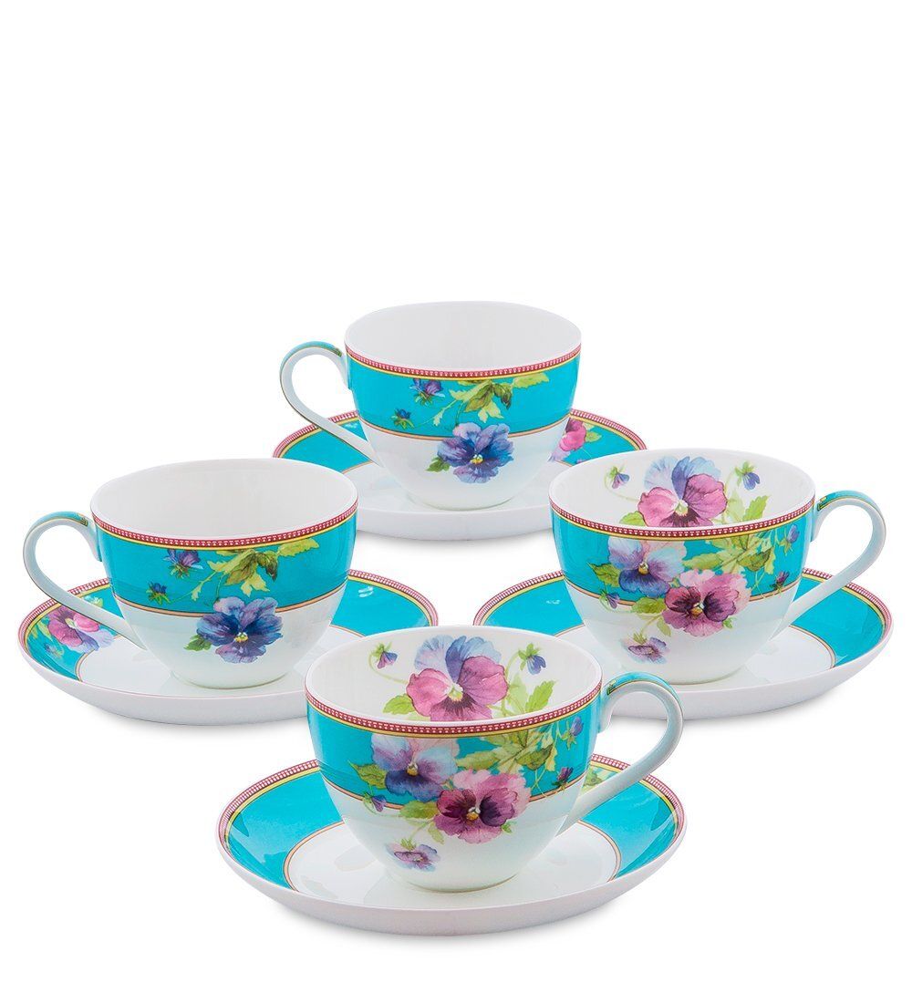 Pavone JK-114 Чайный набор на 4 перс. «Виола» (Viola  )