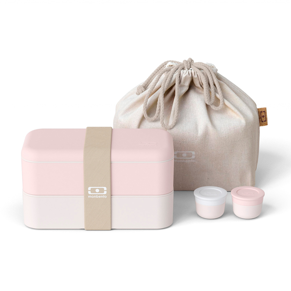 Набор из 2-х соусниц с крышками mb temple, 20 мл, white natural/pink natural