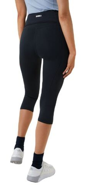 Leginsy Björn Borg Ace 3/4 Tights - черный