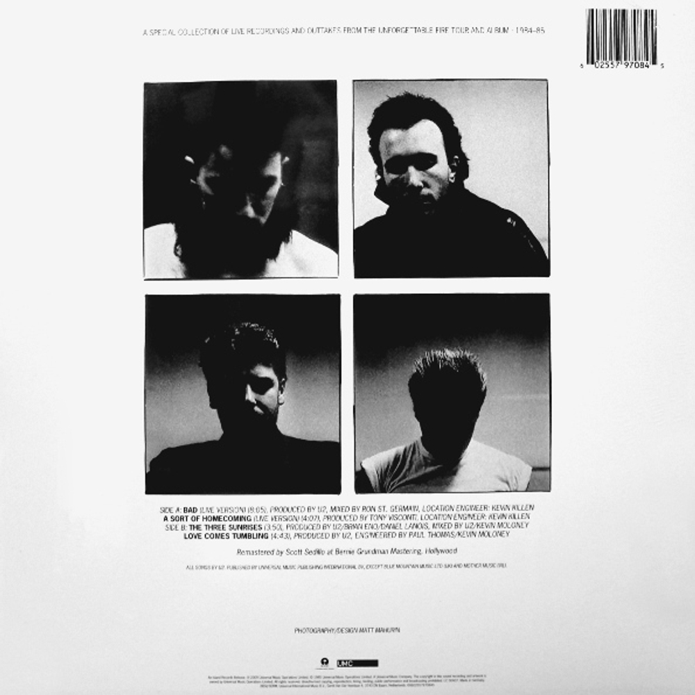 U2 / Wide Awake In America (12" Vinyl EP)