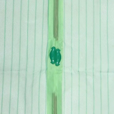 Антимоскитная сетка дверная на магнитах 100*210см «Элис» зелёная ДоброСад