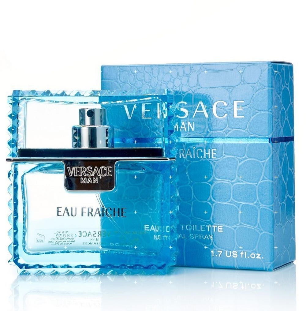 Versace Eau Fraiche Man Набор( Туалетная вода муж, 50 мл+ бальзам после бритья 50мл+гель для душа 50мл)