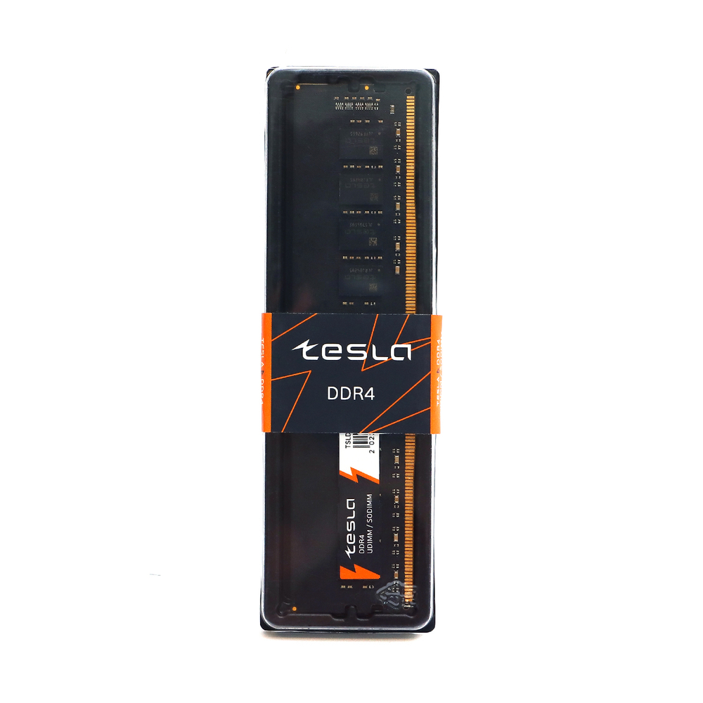 Память TESLA DDR4 DIMM 16Гб, 2666МГц, CL19, Retail, 1.2В (TSLD4-2666-CL19-16G)