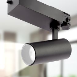 Трековый светильник трехфазный ЭРА SТR-30-36-40K-B20 светодиодный 20Вт 4000K черный
