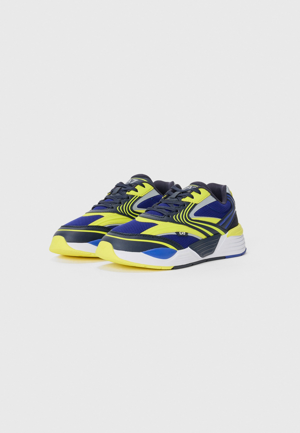 EA7 Emporio Armani ACE RUNNER 2 UNISEX - кроссовки на шнуровке - Жёлтый
