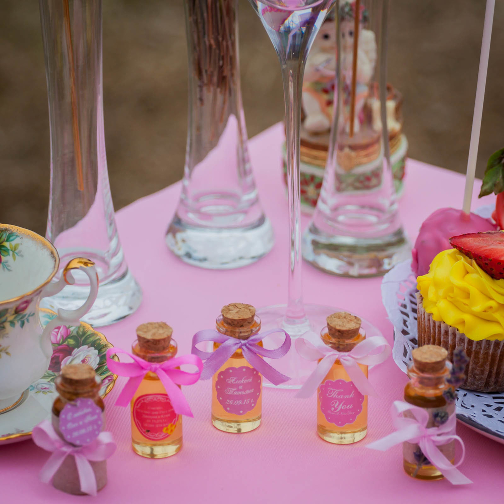 Бонбоньерка с медом на свадьбу, 20 грамм, "Эликсир любви"