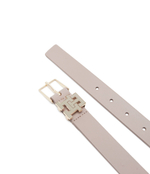 Кожаный ремень MONOGRAM Tommy Hilfiger - экрю(AW0AW15763)