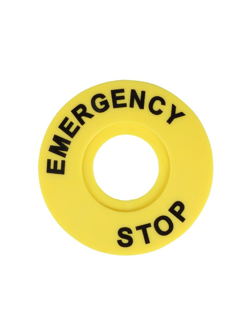 Бирка "Стоп" OptiSignal Compact D22 круглая 60мм (EMERGENCY STOP) С7-MH2260 ZBY9320 КЭАЗ 362221