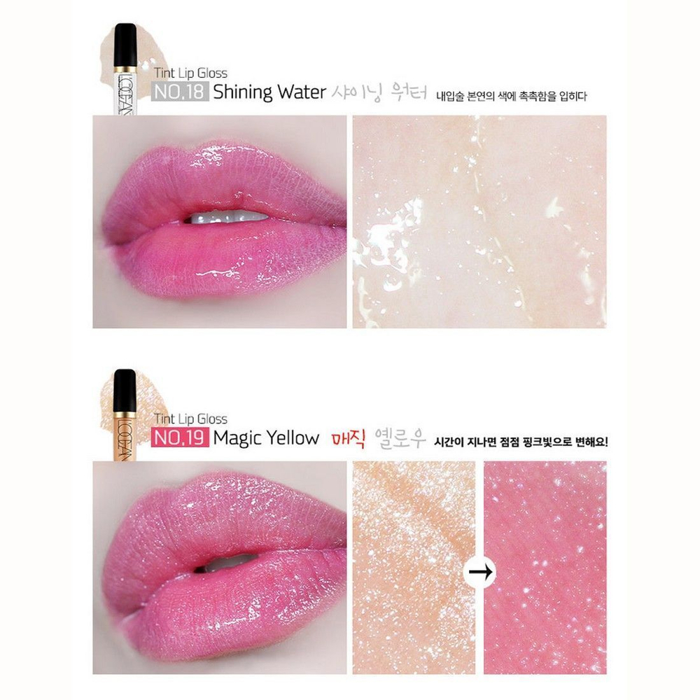 Тинт-бальзам для губ L'ocean Tint Lip Gloss Water #10 Peach Peach, 5,5 мл