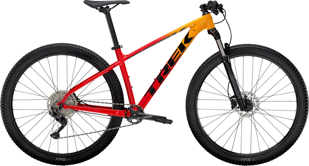 Велосипед Trek Marlin 7 ATB 29 (2021) Marigold-Radioactive Red XXL