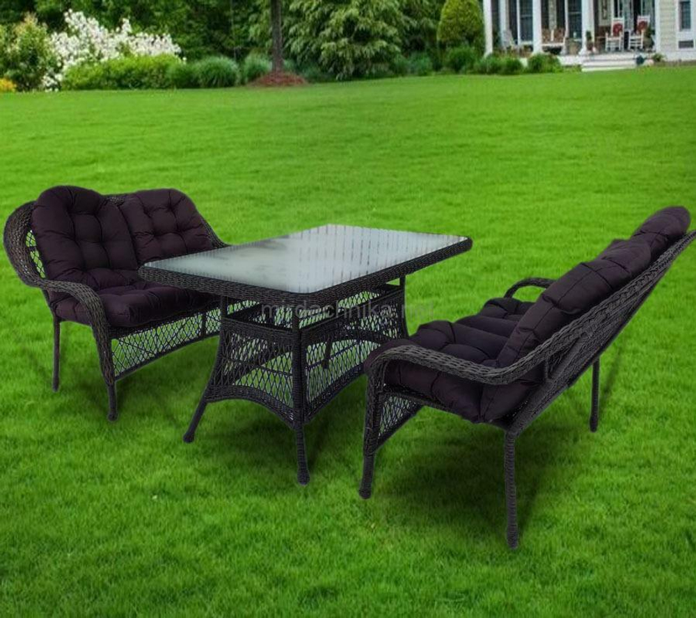 Комплект мебели из искусственного ротанга Мэдисон НЬЮ (Medison NEW) Сompany Set  с подушками на сидение и спинку