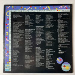 Винтажная виниловая пластинка LP Paul McCartney Wings Venus And Mars (Japan 1975) (Obi, Poster)