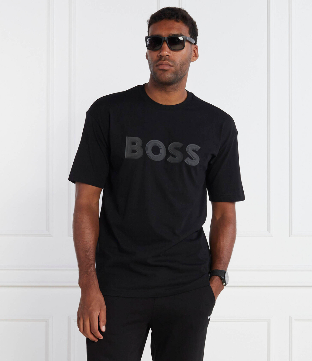 Футболка Tee Lotus BOSS GREEN - черный(50501232)