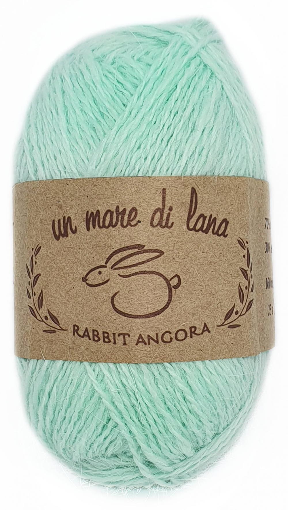 Пряжа Rabbit Angora 25г, 160м, 70%пух кролика, 30%нейлон (цена за 1 шт)