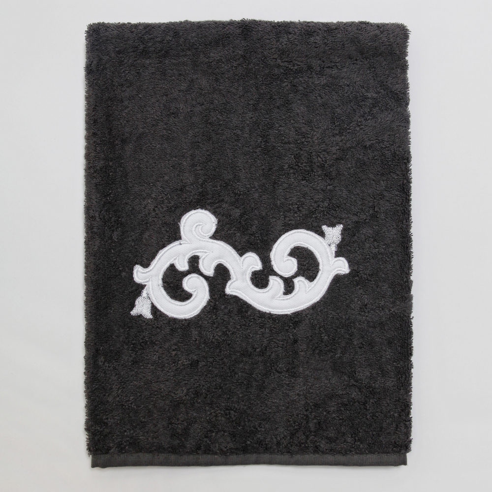 Полотенце 60х110 Old Florence Ricciolo серое