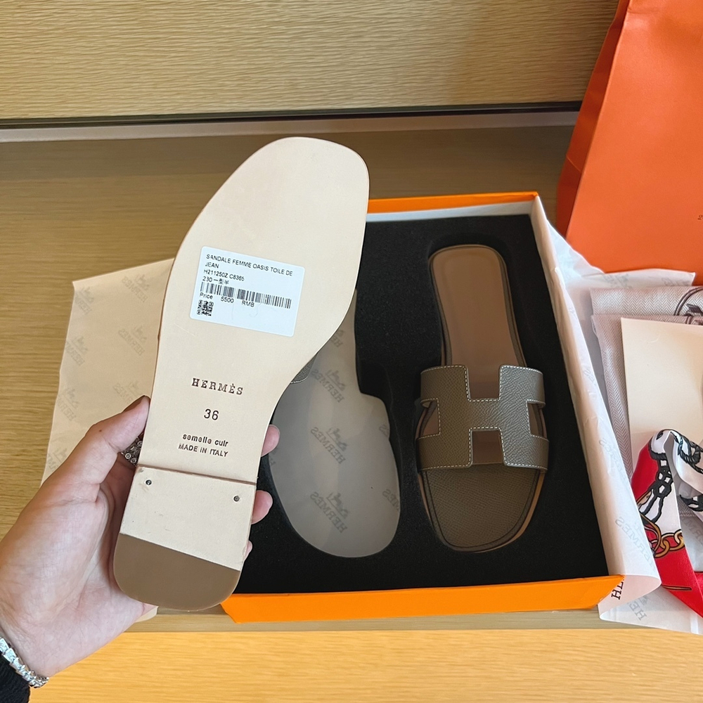 Hermes Oran Sandal