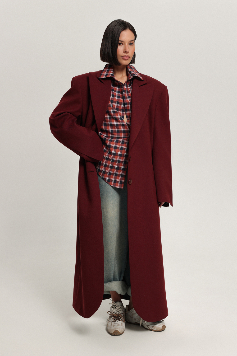 Пиджак макси