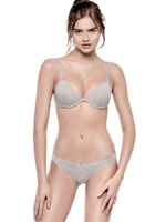 Изящные трусики-бразилиана с заниженной талией (Размер: 2 размер) (Цвет: белый)